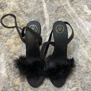 Missguided Furry Heels